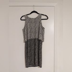 Vince Camuto Black and White Dress